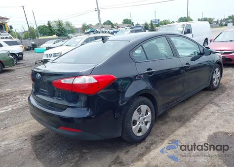 2016 Kia Forte Lx из США, поврежденный, VIN KNAFK4A68G5478420